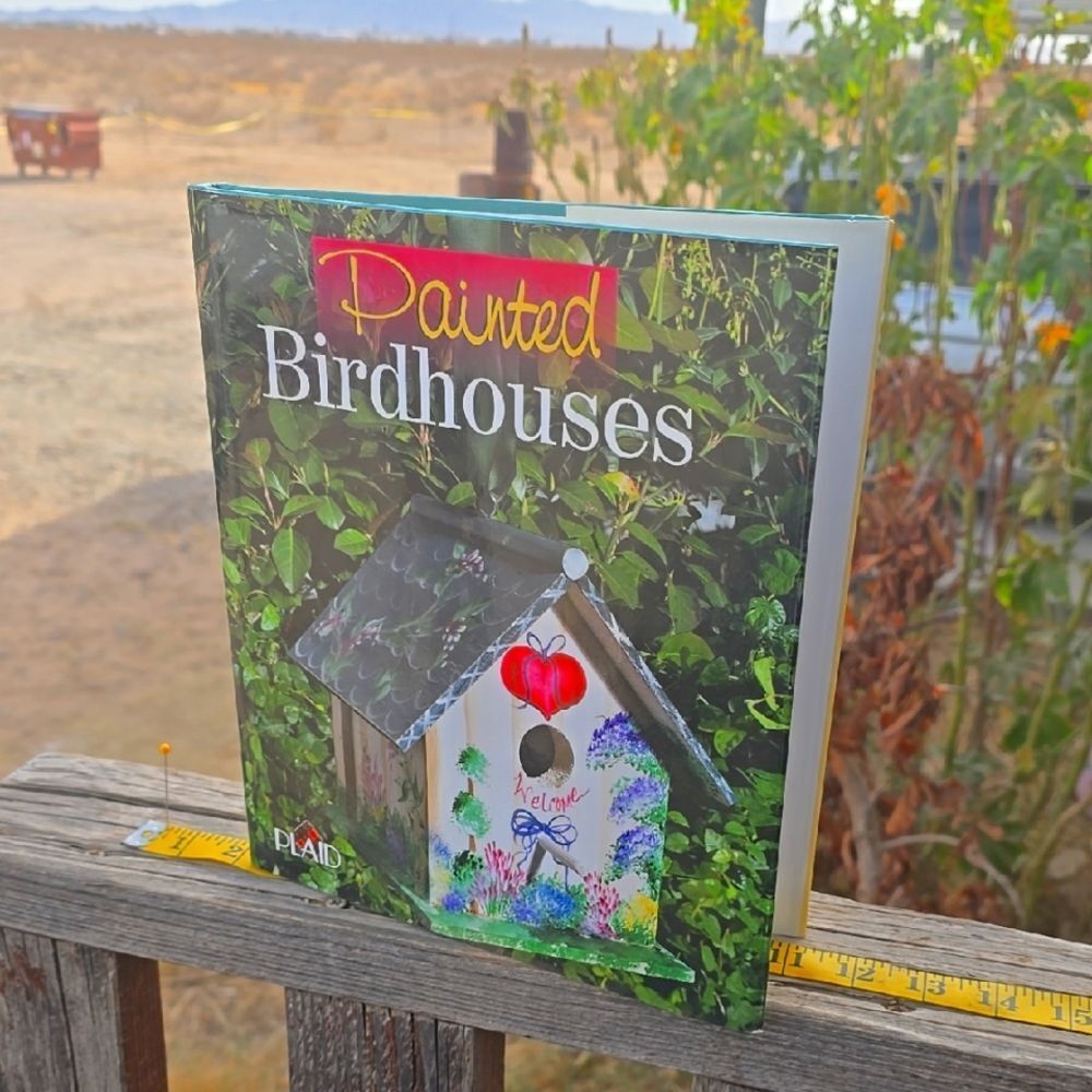 Painted Birdhouses Book - Colorful Designs